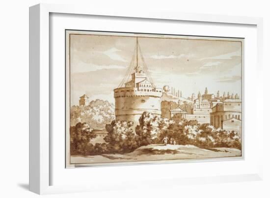 Castello St Angelo, 1688-Jacob van der Ulft-Framed Giclee Print