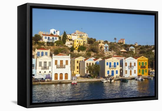 Castellorizo Island, Megisti, Greece-Ali Kabas-Framed Premier Image Canvas