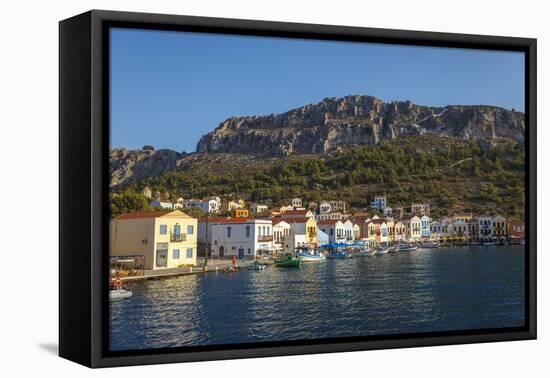 Castellorizo Island, Megisti, Greece-Ali Kabas-Framed Premier Image Canvas