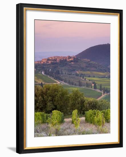 Castelnuovo Del'Abate, Tuscany, Italy-Doug Pearson-Framed Photographic Print