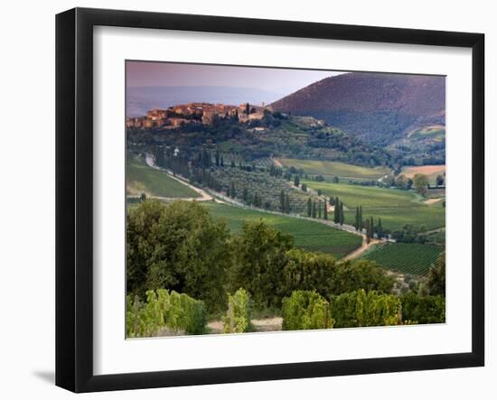 Castelnuovo Del'Abate, Tuscany, Italy-Doug Pearson-Framed Photographic Print