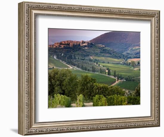 Castelnuovo Del'Abate, Tuscany, Italy-Doug Pearson-Framed Photographic Print