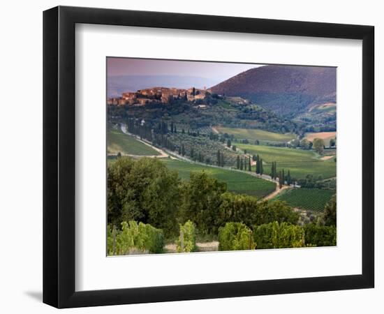 Castelnuovo Del'Abate, Tuscany, Italy-Doug Pearson-Framed Photographic Print