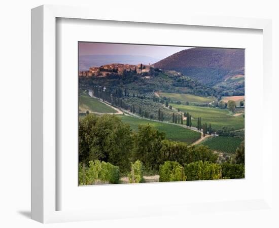 Castelnuovo Del'Abate, Tuscany, Italy-Doug Pearson-Framed Photographic Print