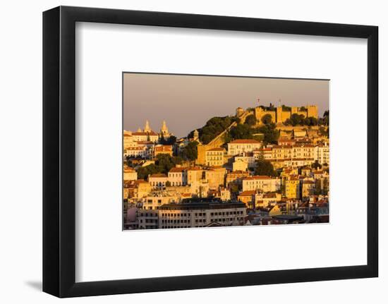 Castelo de Sao Jorge, Lisbon, Portugal-Mark A Johnson-Framed Photographic Print