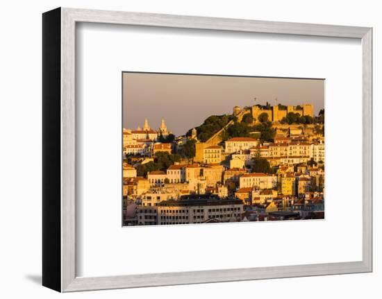 Castelo de Sao Jorge, Lisbon, Portugal-Mark A Johnson-Framed Photographic Print