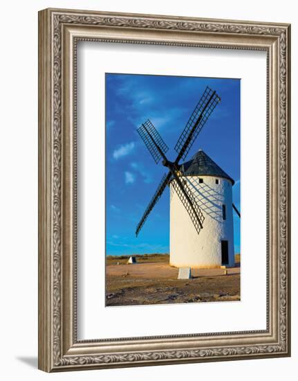 Castilla La Mancha Windmill-null-Framed Premium Giclee Print