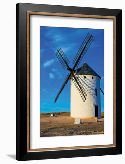 Castilla La Mancha Windmill-null-Framed Art Print