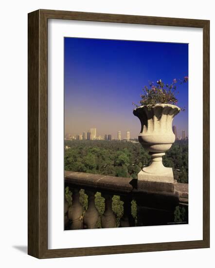 Castillo Chapultepec Balcony, Mexico City, Mexico-Walter Bibikow-Framed Photographic Print