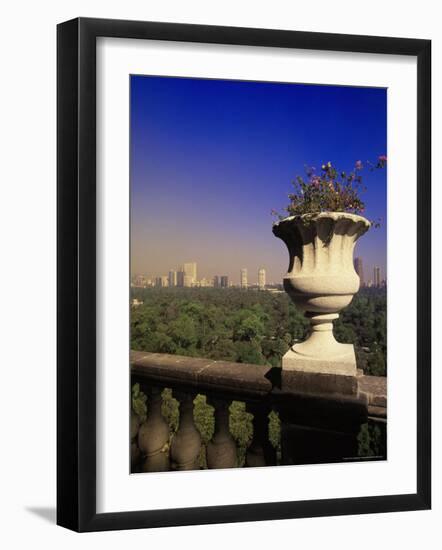 Castillo Chapultepec Balcony, Mexico City, Mexico-Walter Bibikow-Framed Photographic Print