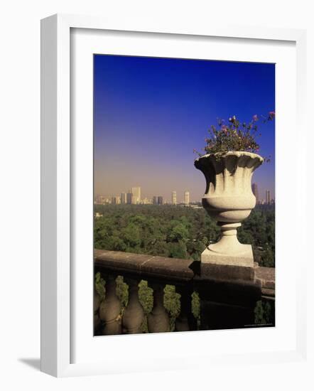 Castillo Chapultepec Balcony, Mexico City, Mexico-Walter Bibikow-Framed Photographic Print