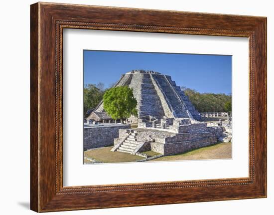 Castillo De Kukulcan, Mayapan, Mayan Archaeological Site, Yucatan, Mexico, North America-Richard Maschmeyer-Framed Photographic Print