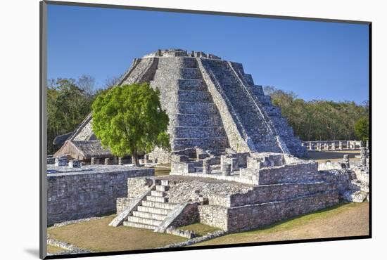 Castillo De Kukulcan, Mayapan, Mayan Archaeological Site, Yucatan, Mexico, North America-Richard Maschmeyer-Mounted Photographic Print