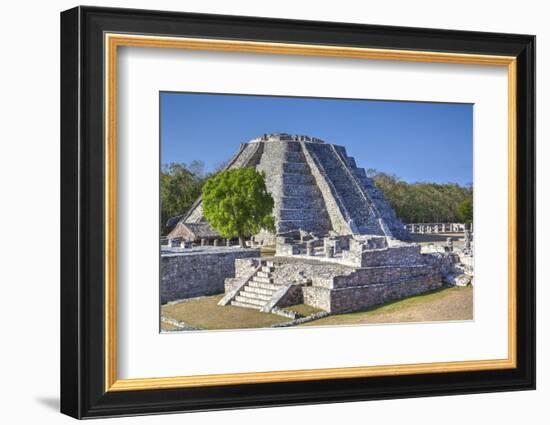 Castillo De Kukulcan, Mayapan, Mayan Archaeological Site, Yucatan, Mexico, North America-Richard Maschmeyer-Framed Photographic Print