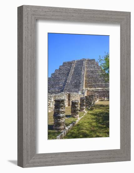 Castillo De Kukulcan, Mayapan, Mayan Archaeological Site, Yucatan, Mexico, North America-Richard Maschmeyer-Framed Photographic Print