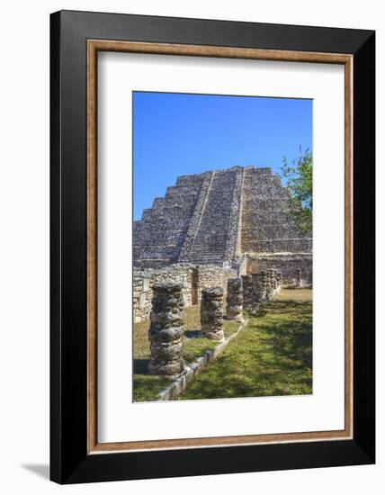 Castillo De Kukulcan, Mayapan, Mayan Archaeological Site, Yucatan, Mexico, North America-Richard Maschmeyer-Framed Photographic Print