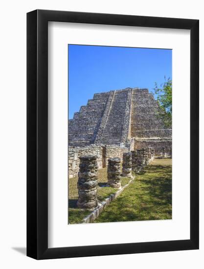 Castillo De Kukulcan, Mayapan, Mayan Archaeological Site, Yucatan, Mexico, North America-Richard Maschmeyer-Framed Photographic Print