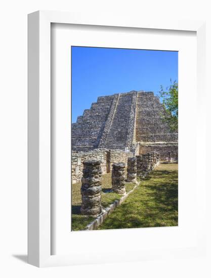 Castillo De Kukulcan, Mayapan, Mayan Archaeological Site, Yucatan, Mexico, North America-Richard Maschmeyer-Framed Photographic Print