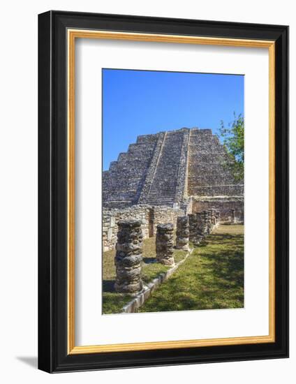 Castillo De Kukulcan, Mayapan, Mayan Archaeological Site, Yucatan, Mexico, North America-Richard Maschmeyer-Framed Photographic Print