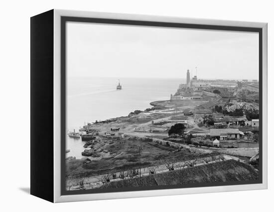 Castillo Del Morro, Havana-William Henry Jackson-Framed Stretched Canvas