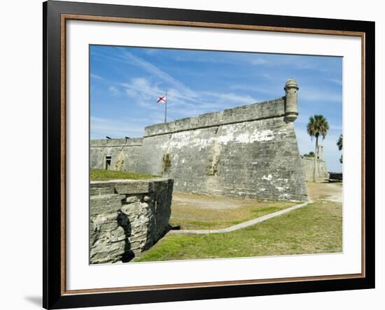 Castillo San Marcos National Monument, St. Augustine, Florida, USA-Ethel Davies-Framed Photographic Print