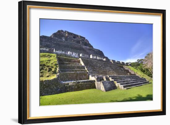 Castillo, Xunantunich Mayan Ruins, Near San Ignacio, Belize, Central America-Richard Maschmeyer-Framed Photographic Print