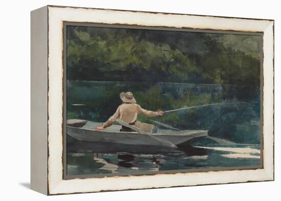 Casting, Number Two, 1894-Winslow Homer-Framed Stretched Canvas