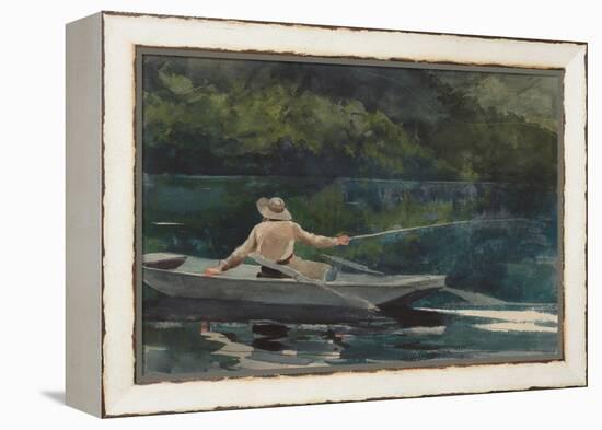 Casting, Number Two, by Winslow Homer, 1894, American painting,-Winslow Homer-Framed Stretched Canvas