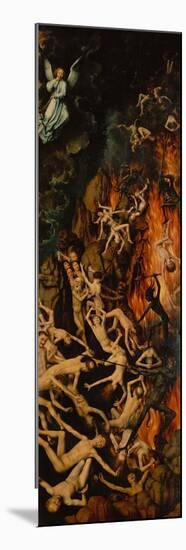 Casting the Damned into Hell (Right Wing)-Hans Memling-Mounted Giclee Print