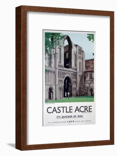 Castle Acre-null-Framed Art Print