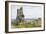 Castle and Druidical Circle, Aberystwyth-Alfred Robert Quinton-Framed Giclee Print