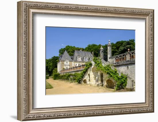 Castle and Gardens of Valmer, Indre et Loire, Centre, France, Europe-Nathalie Cuvelier-Framed Photographic Print