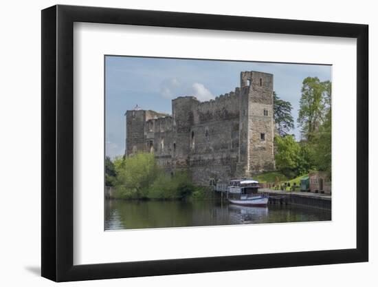 Castle and River Trent, Newark, Nottinghamshire, England, United Kingdom-Rolf Richardson-Framed Photographic Print