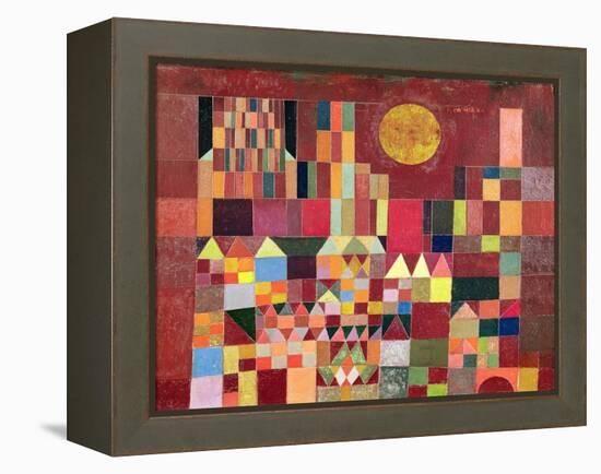 Castle and Sun, 1928-Paul Klee-Framed Premier Image Canvas