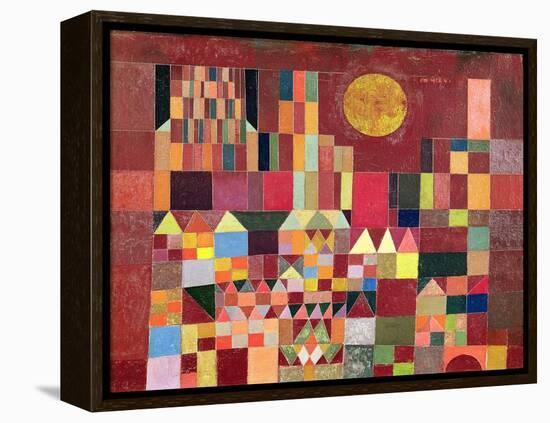 Castle and Sun, 1928-Paul Klee-Framed Premier Image Canvas