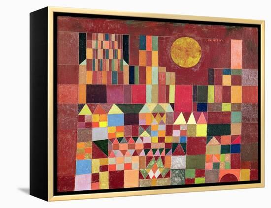 Castle and Sun, 1928-Paul Klee-Framed Premier Image Canvas