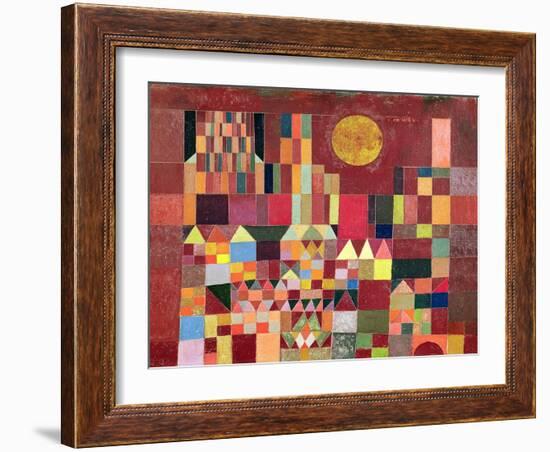 Castle and Sun, 1928-Paul Klee-Framed Giclee Print