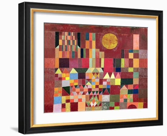 Castle and Sun, 1928-Paul Klee-Framed Giclee Print