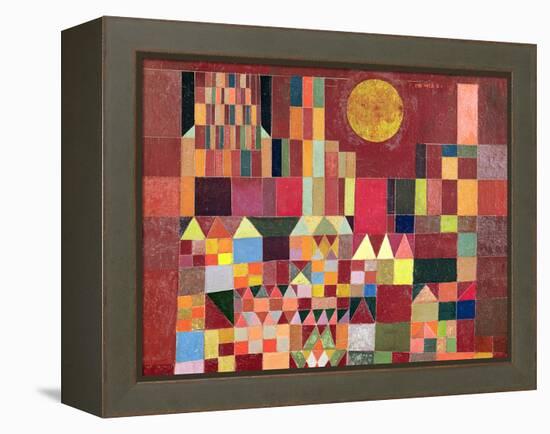 Castle and Sun-Paul Klee-Framed Premier Image Canvas