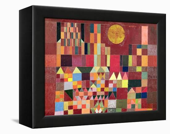 Castle and Sun-Paul Klee-Framed Premier Image Canvas