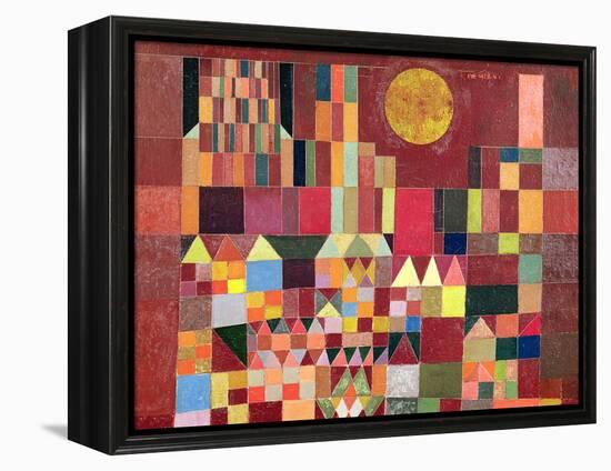 Castle and Sun-Paul Klee-Framed Premier Image Canvas