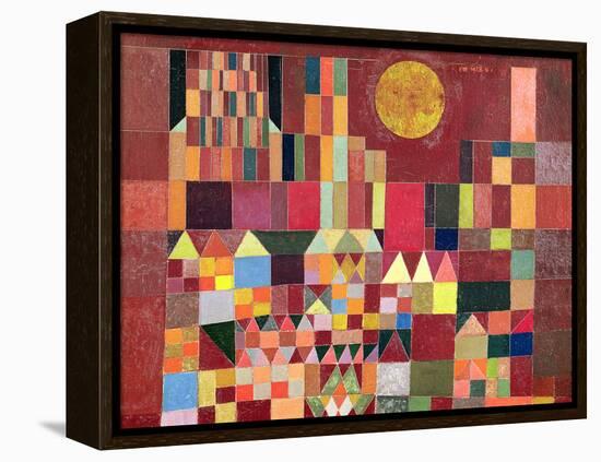 Castle and Sun-Paul Klee-Framed Premier Image Canvas