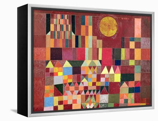 Castle and Sun-Paul Klee-Framed Premier Image Canvas