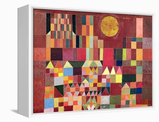 Castle and Sun-Paul Klee-Framed Premier Image Canvas