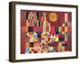 Castle and Sun-Paul Klee-Framed Giclee Print