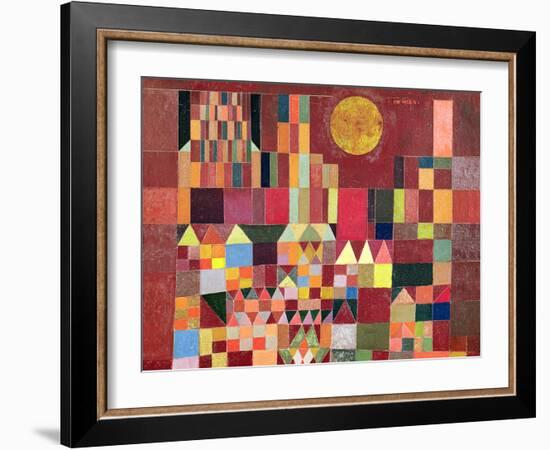 Castle and Sun-Paul Klee-Framed Giclee Print