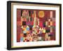 Castle and Sun-Paul Klee-Framed Giclee Print