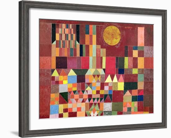 Castle and Sun-Paul Klee-Framed Giclee Print