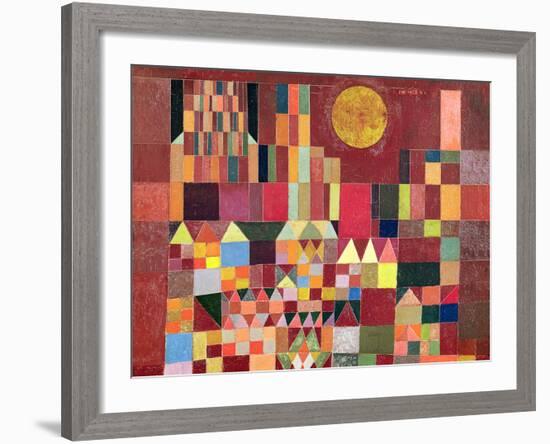 Castle and Sun-Paul Klee-Framed Giclee Print