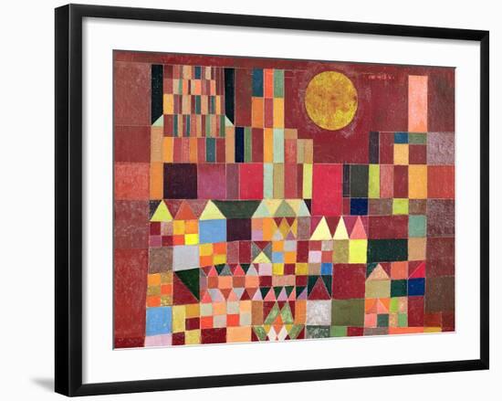 Castle and Sun-Paul Klee-Framed Giclee Print